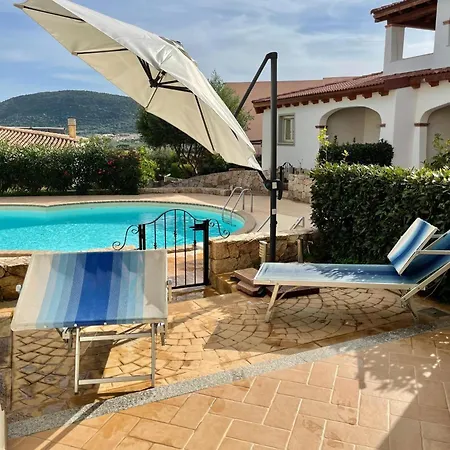 Mediterranean Sea Shell Pool House Budoni